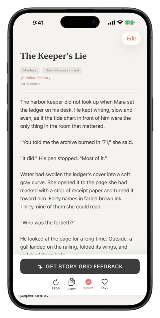 Novelist AI screenshot 3